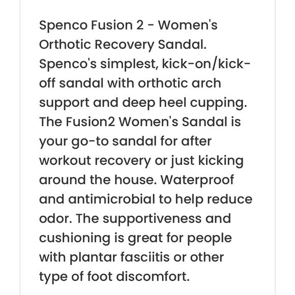 Spenco Recovery Sandals 6 - Picture 7 of 7